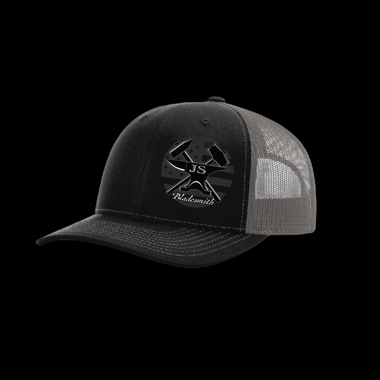 Trucker Hat Greyscale