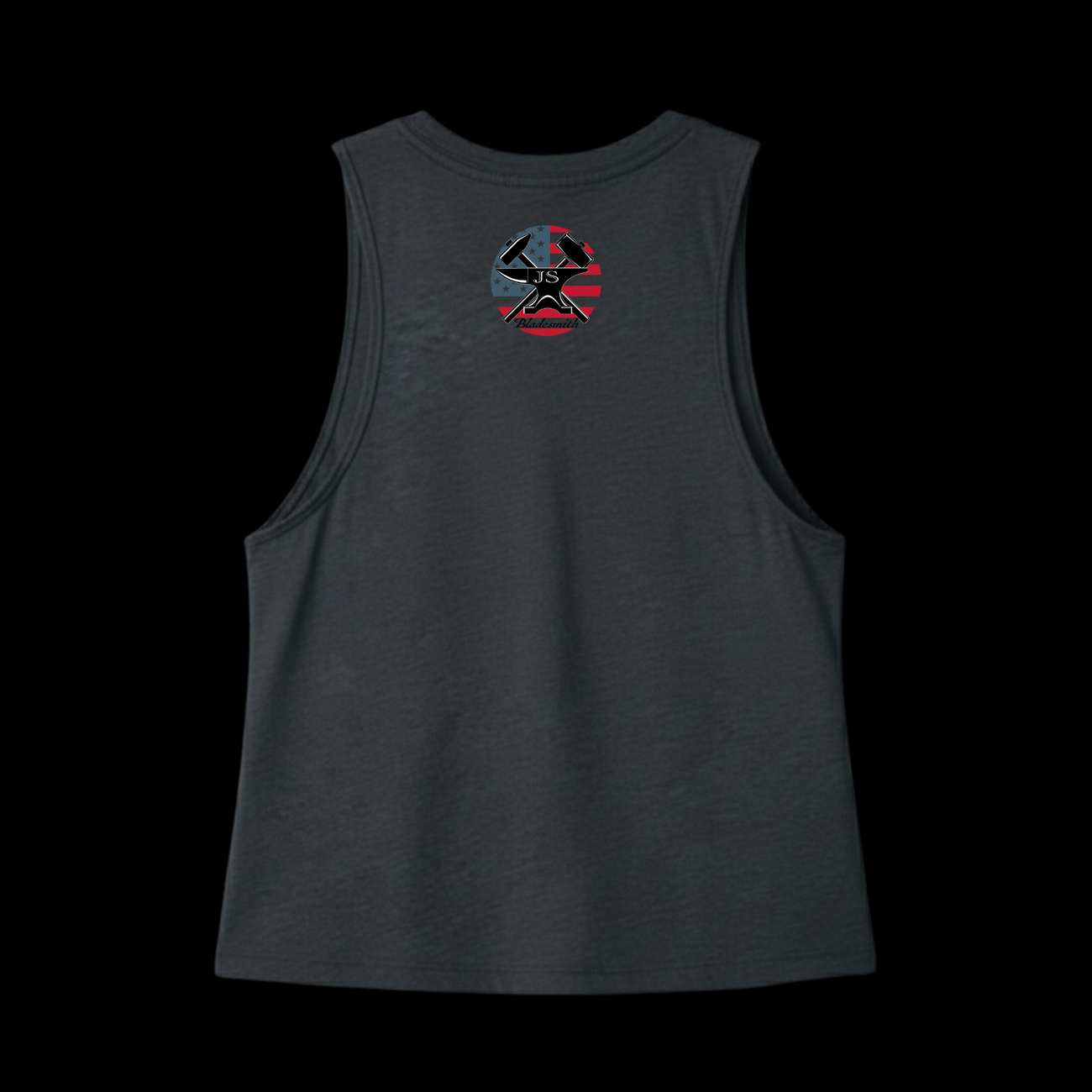 Womens Cropped Muscle Tank